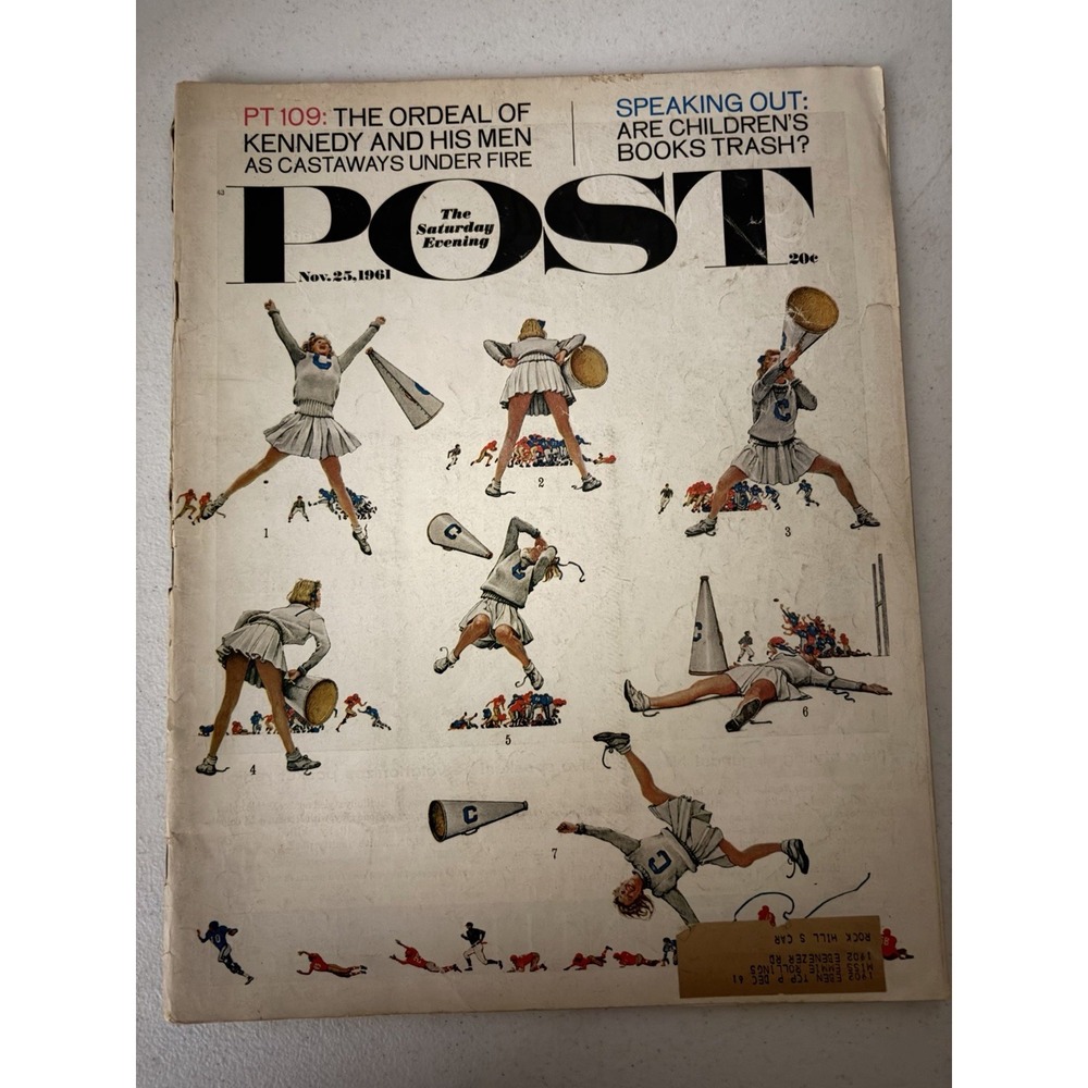 The Saturday Evening Post November 25 1961 The Ordeal of John F. Kennedy Car Ads